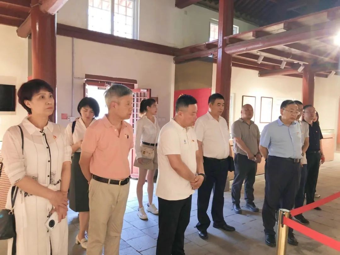 赓续红色血脉 传承时代精神——赴革命教育基地汪锋故居纪念馆参观学习